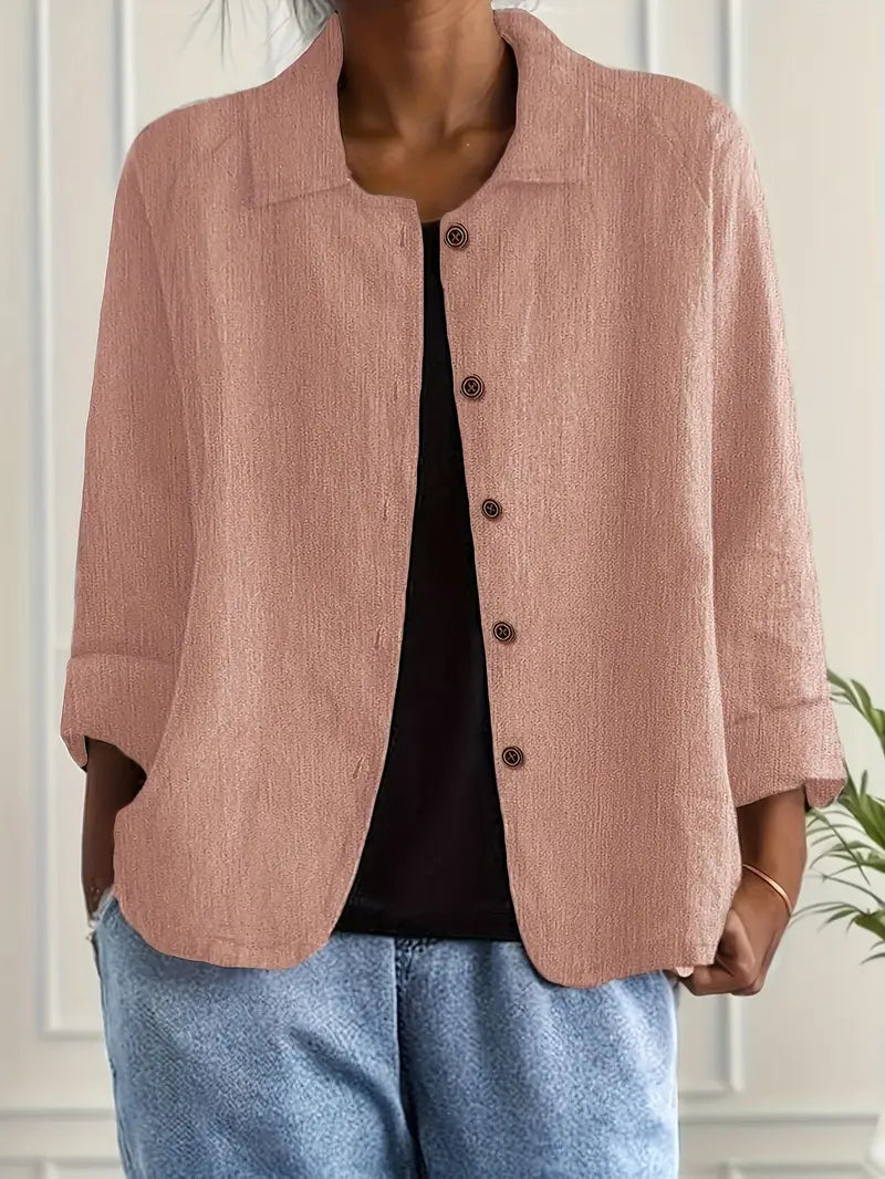Giesela - Ademend shirt met lange mouwen