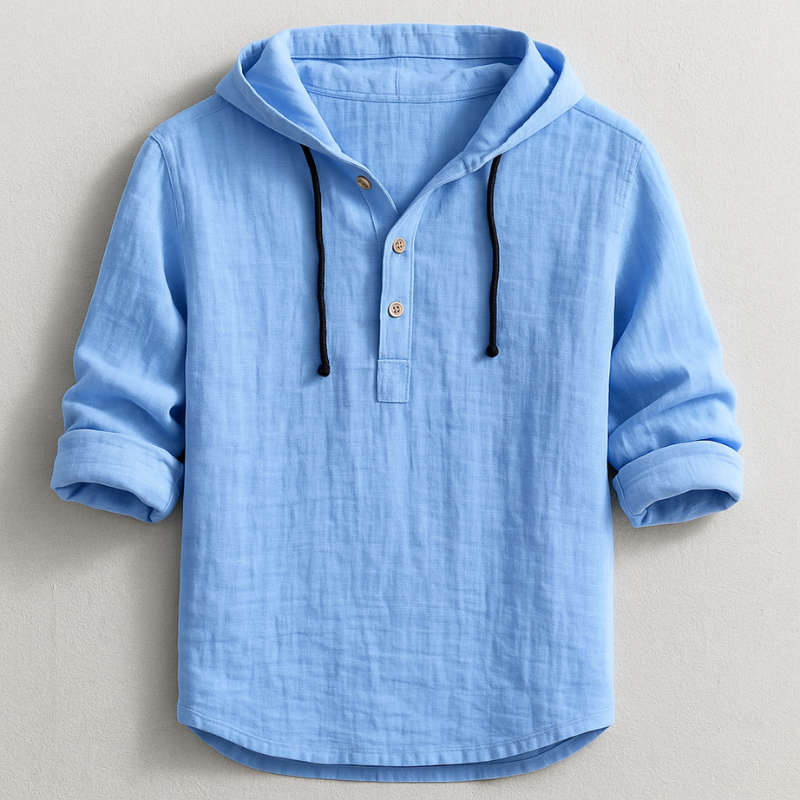 DUMONT LYON | LUXE SHIRT MET CAPUCHON