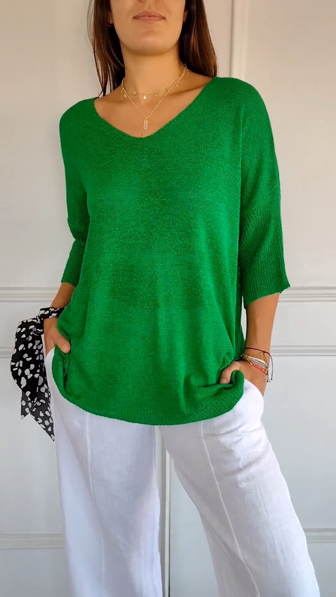 Laurienne™ | Casual V-hals top