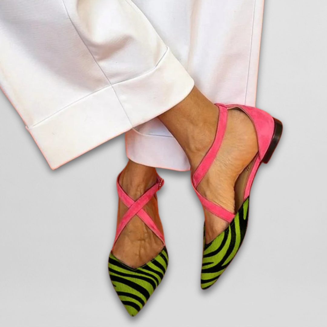 Elisa™ | Ballerina's met riempjes