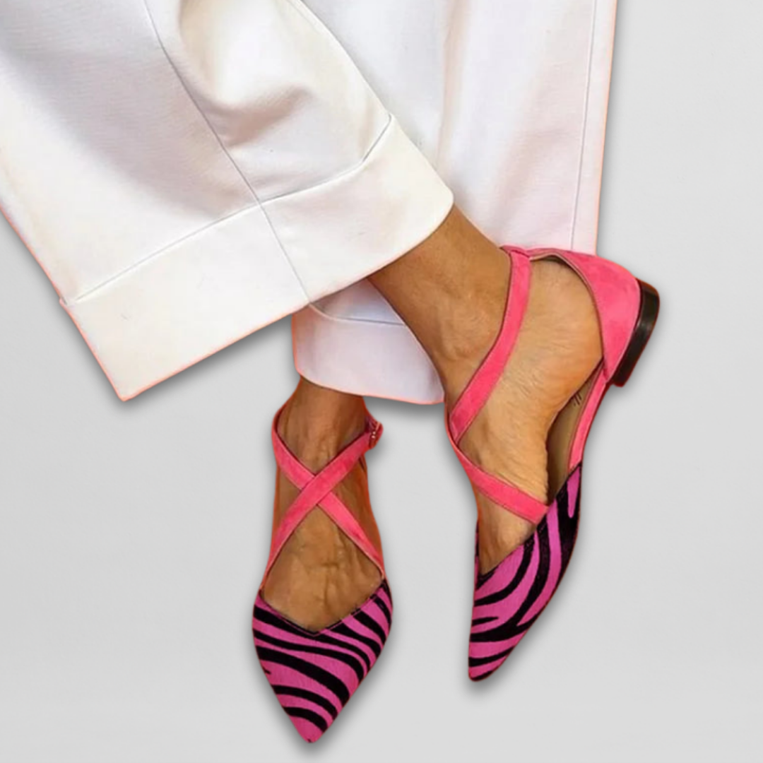 Elisa™ | Ballerina's met riempjes