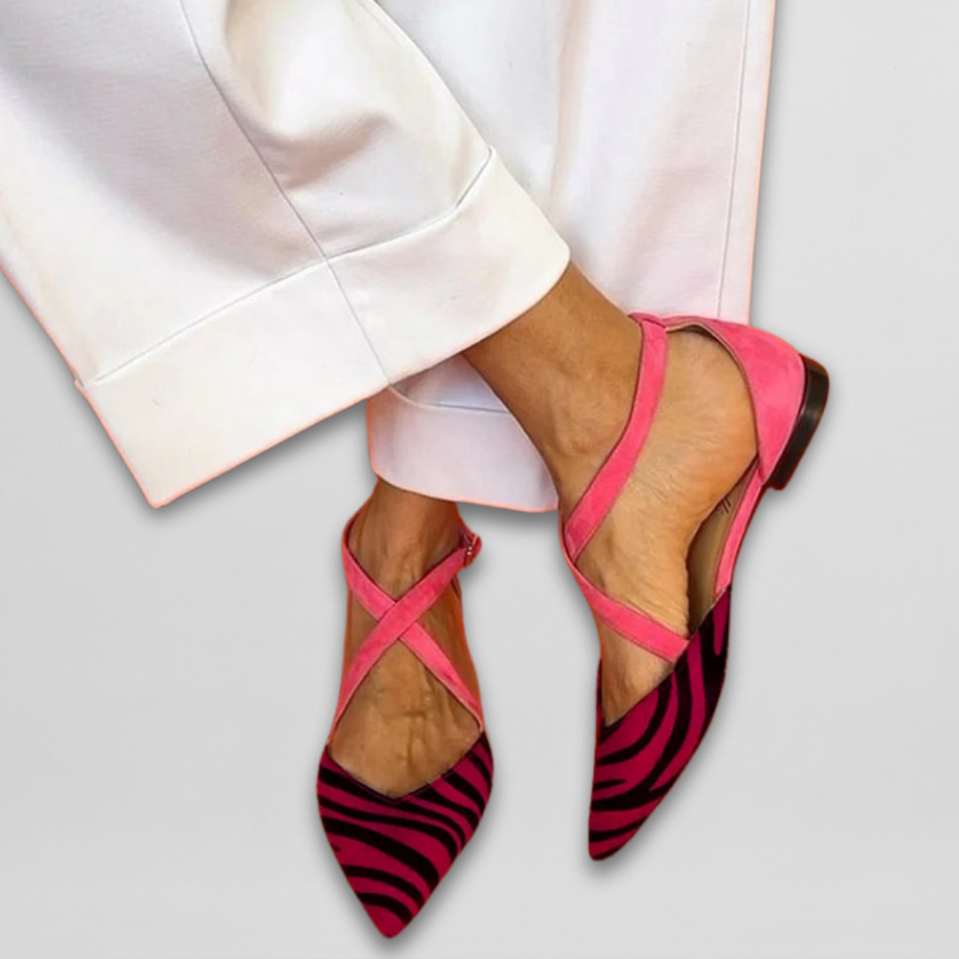 Elisa™ | Ballerina's met riempjes