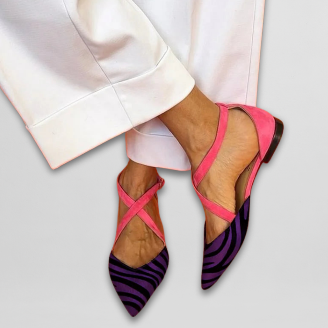 Elisa™ | Ballerina's met riempjes