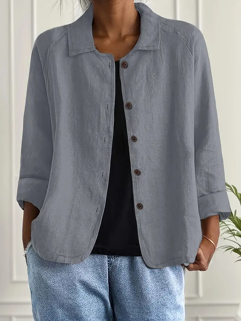 Giesela - Ademend shirt met lange mouwen