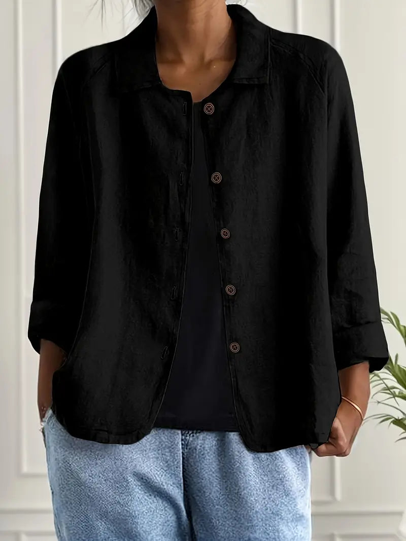 Giesela - Ademend shirt met lange mouwen