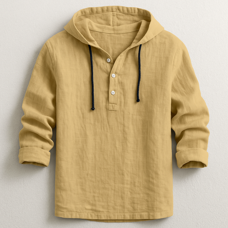DUMONT LYON | LUXE SHIRT MET CAPUCHON