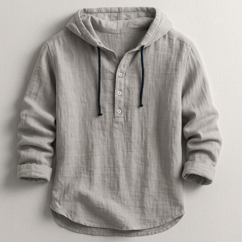 DUMONT LYON | LUXE SHIRT MET CAPUCHON