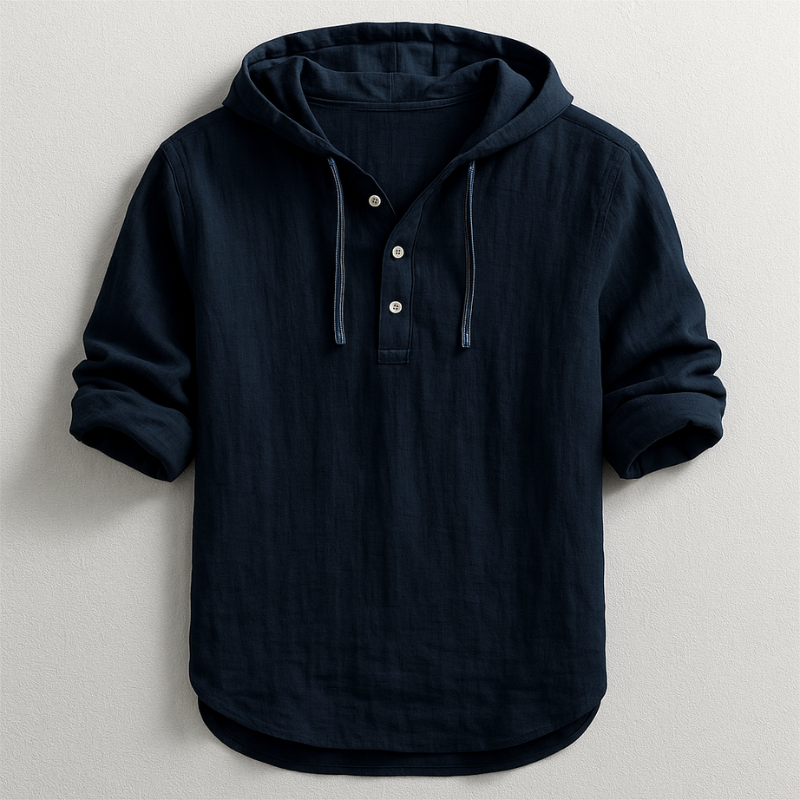 DUMONT LYON | LUXE SHIRT MET CAPUCHON