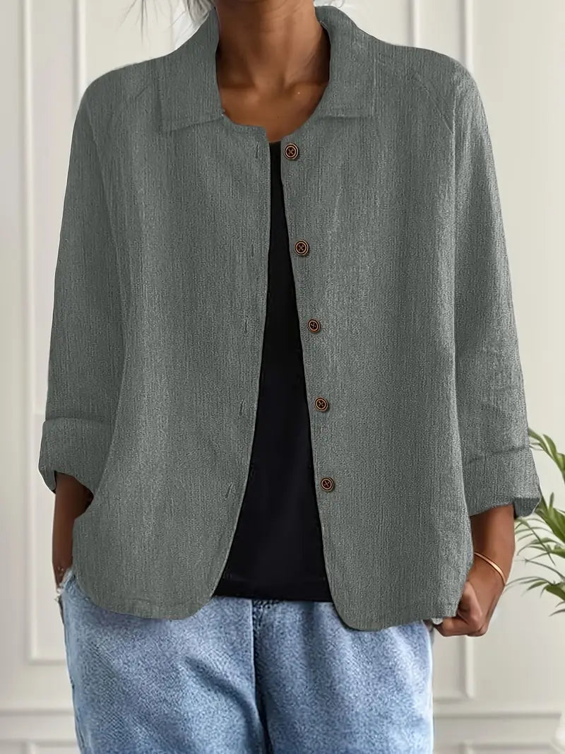 Giesela - Ademend shirt met lange mouwen