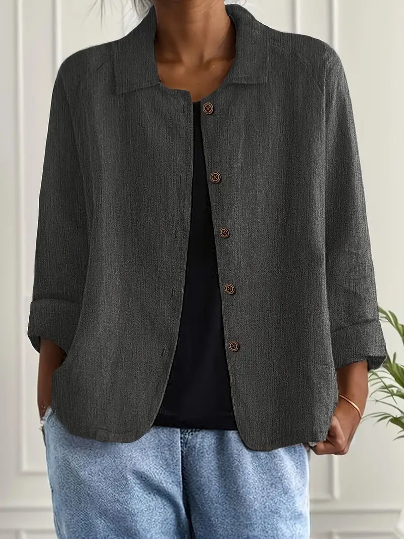 Giesela - Ademend shirt met lange mouwen