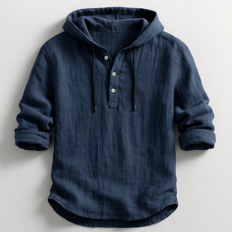 DUMONT LYON | LUXE SHIRT MET CAPUCHON