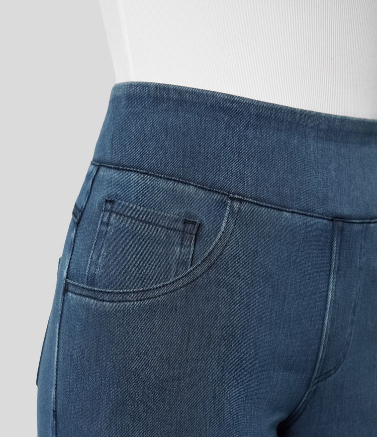 Evie | Comfortabele broek met hoge elastische taille