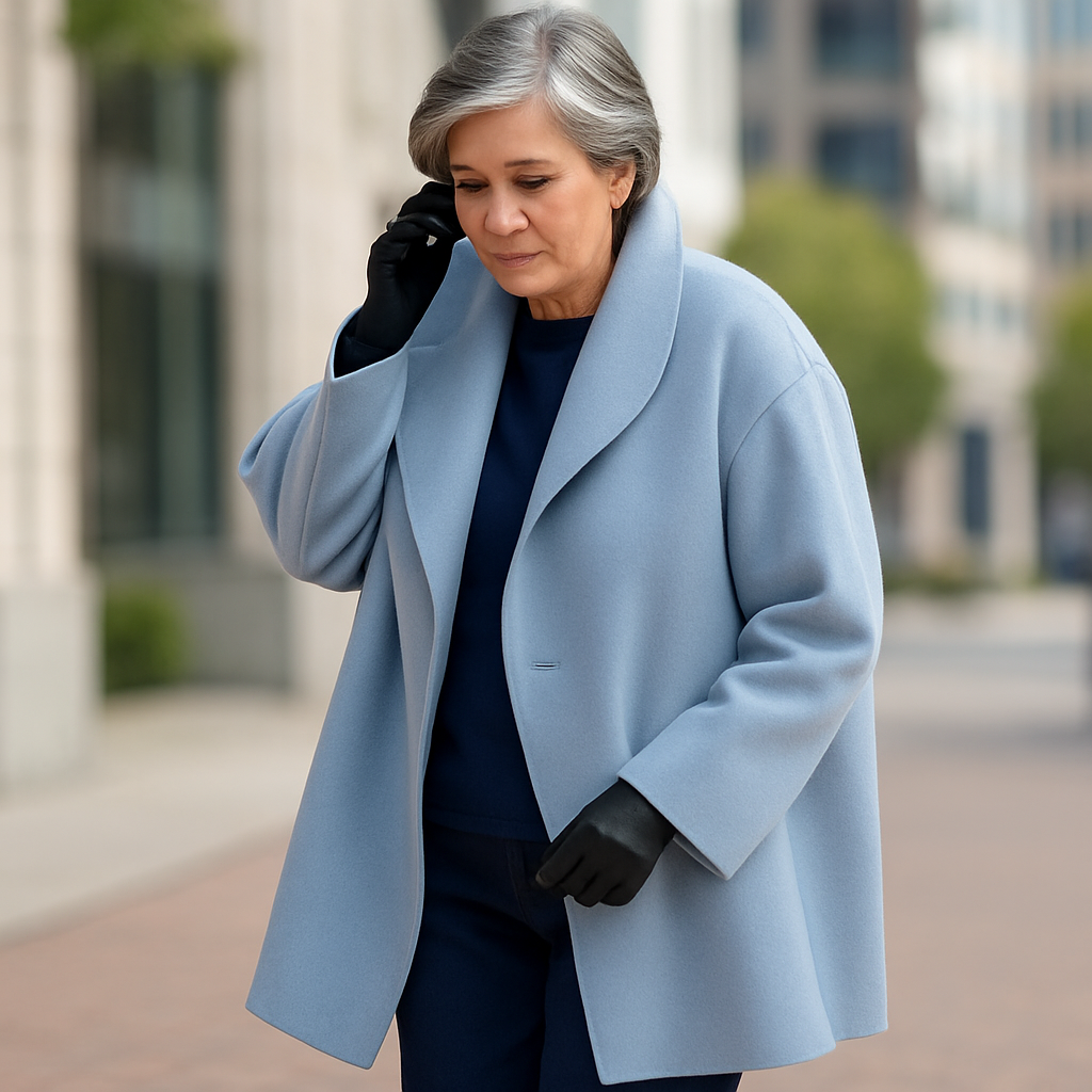 Pure Kasjmier Elegance – Elegante Kasjmier Jas