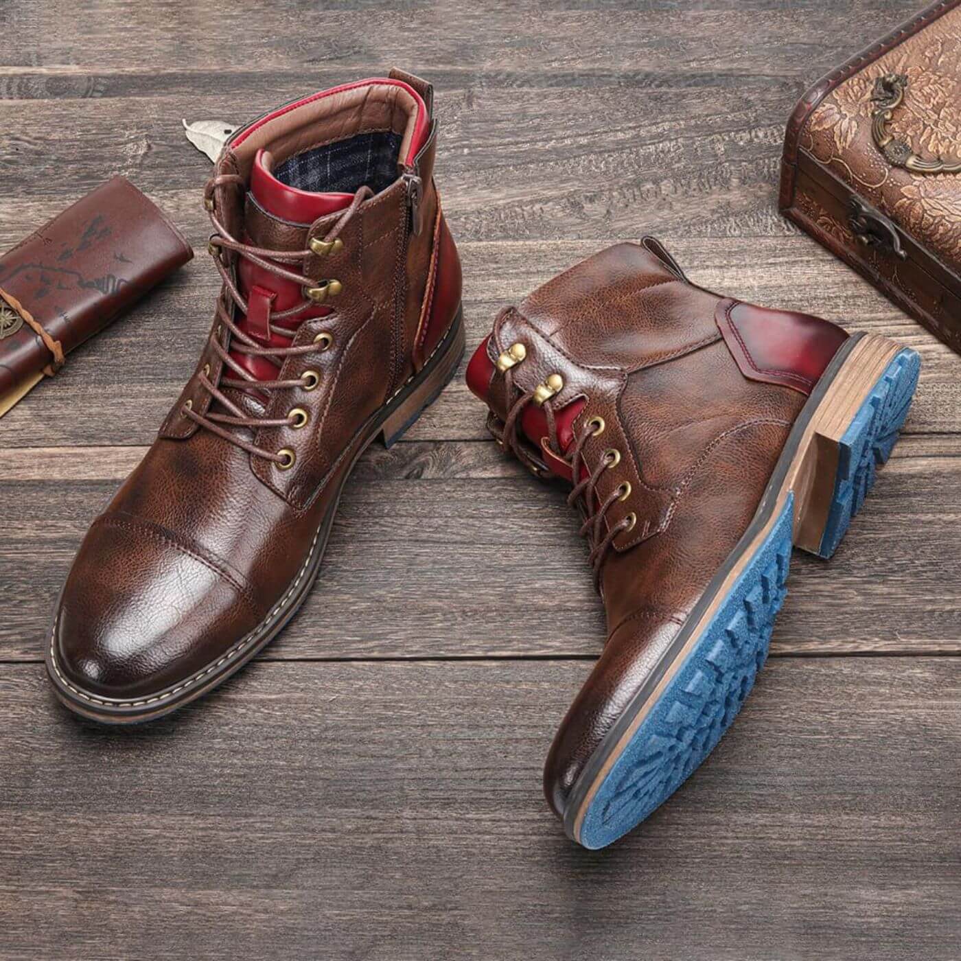 Sieb | Premium leren Oxford laarzen