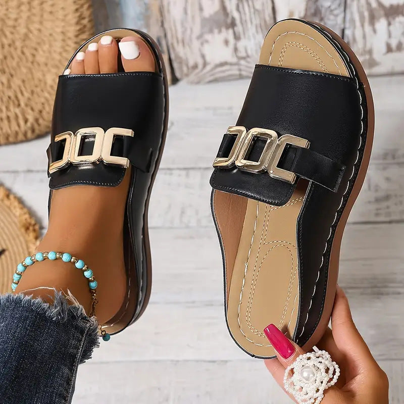 Sylvana™ | Sandalen met gespen