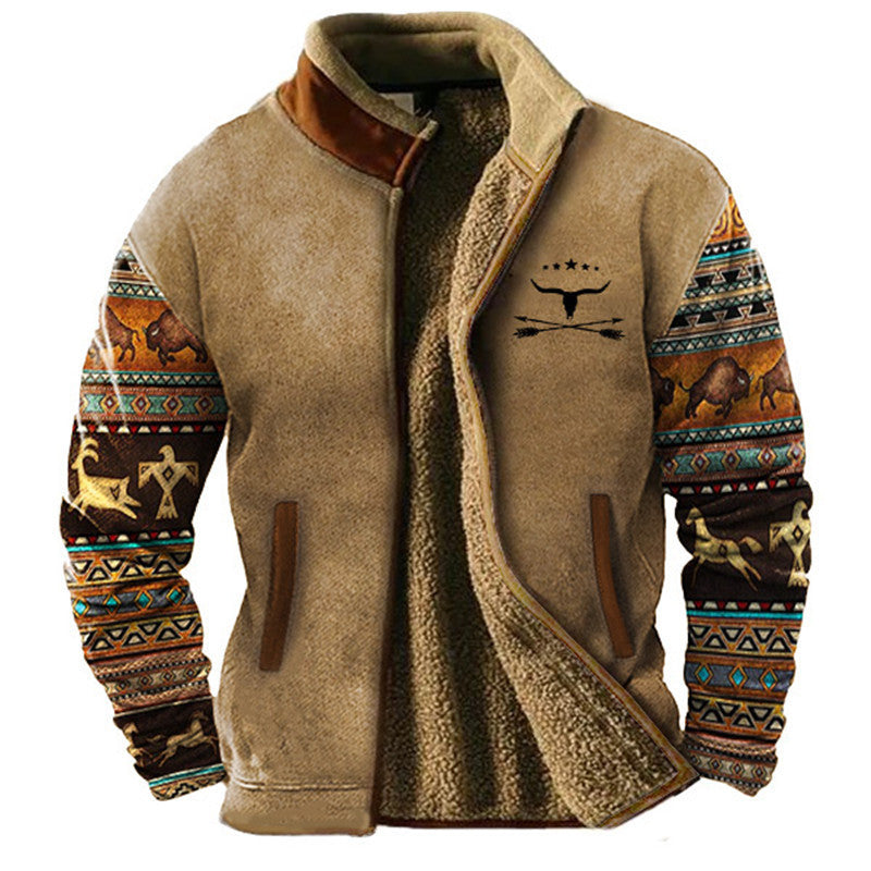 Jacobsen – Casual Fleecejack voor Heren