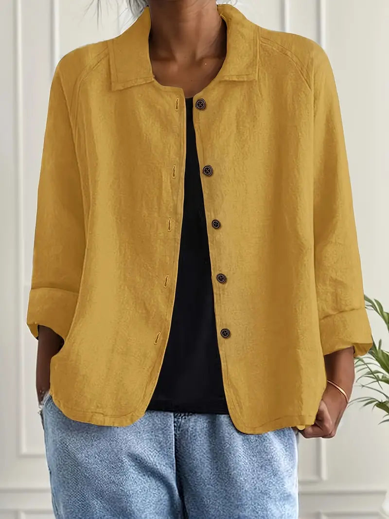 Giesela - Ademend shirt met lange mouwen