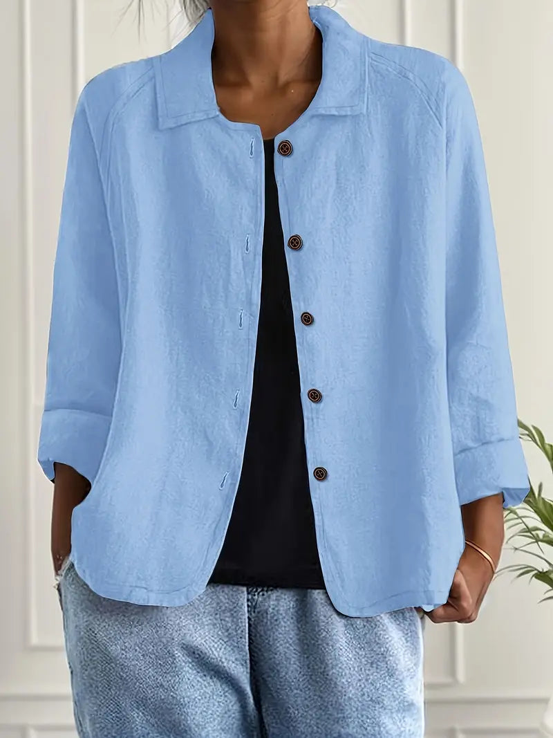 Giesela - Ademend shirt met lange mouwen