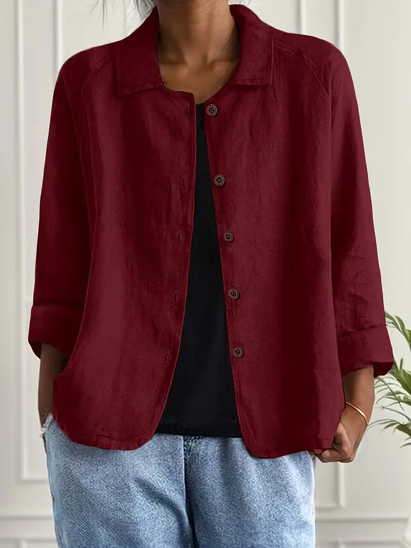 Giesela - Ademend shirt met lange mouwen