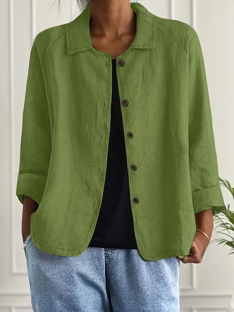 Giesela - Ademend shirt met lange mouwen