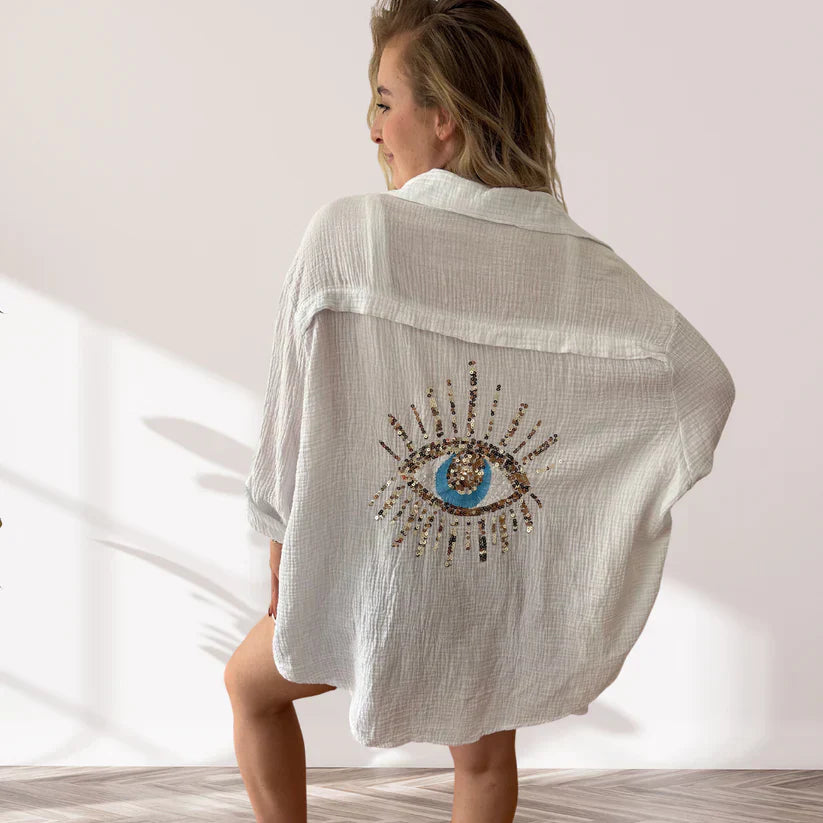 Horus Oversized Katoenen Shirt