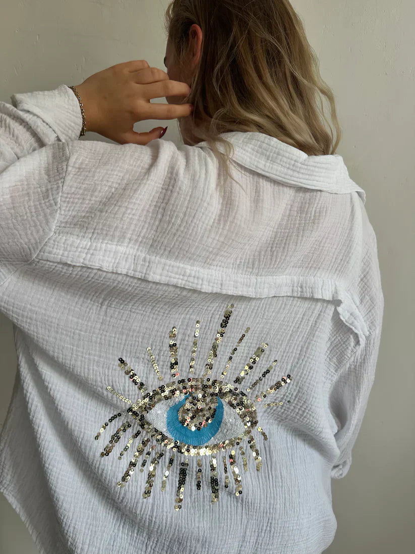 Horus Oversized Katoenen Shirt