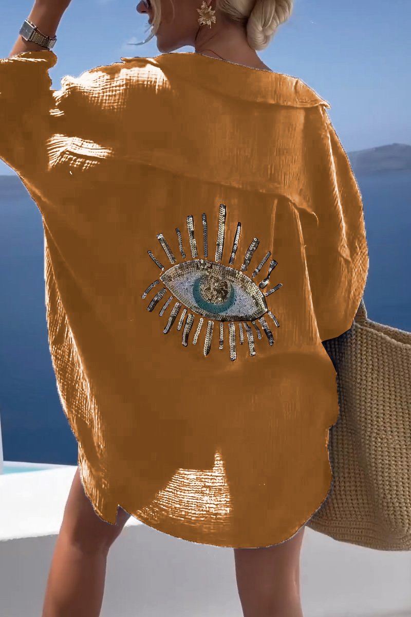 Horus Oversized Katoenen Shirt
