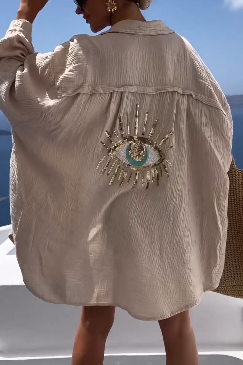 Horus Oversized Katoenen Shirt