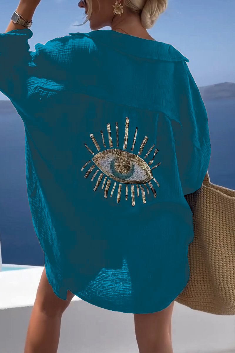 Horus Oversized Katoenen Shirt