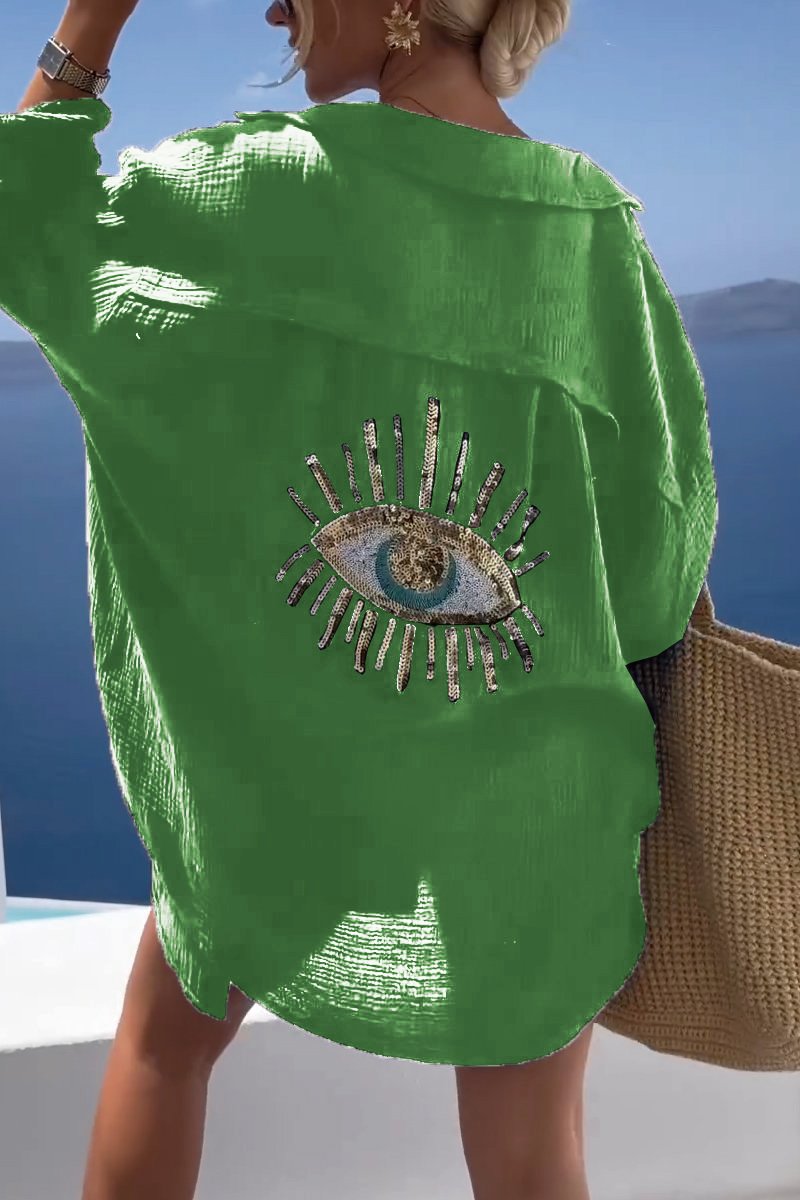 Horus Oversized Katoenen Shirt
