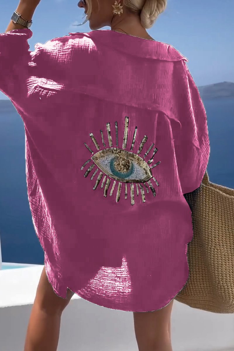 Horus Oversized Katoenen Shirt