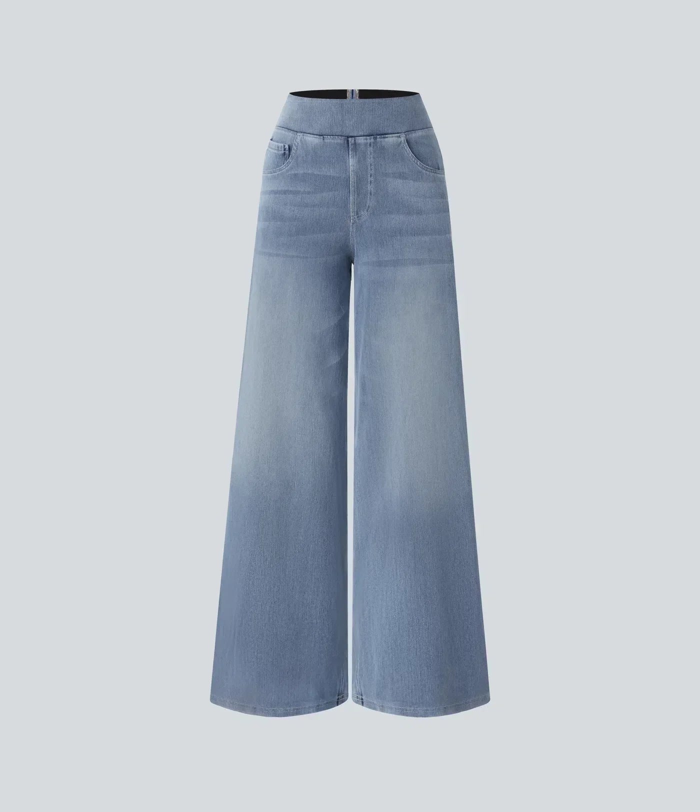 Evie | Comfortabele broek met hoge elastische taille