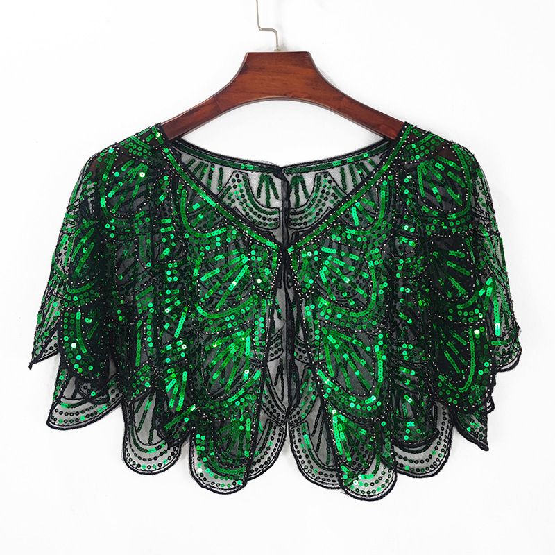 Elegante sjaal met paillettenkralen voor dames