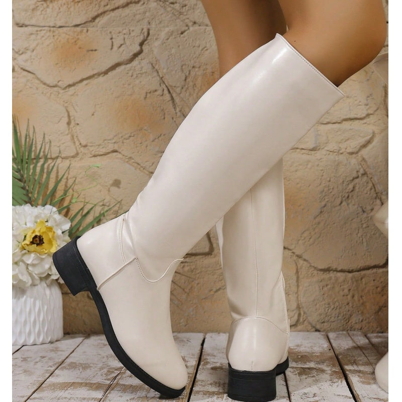Bo™ – Elegante halfhoge laarzen met zijrits