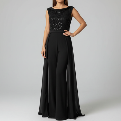 Lena | Stijlvolle mouwloze jumpsuit