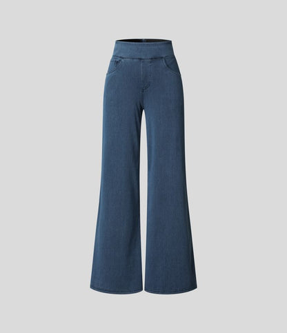 Evie | Comfortabele broek met hoge elastische taille