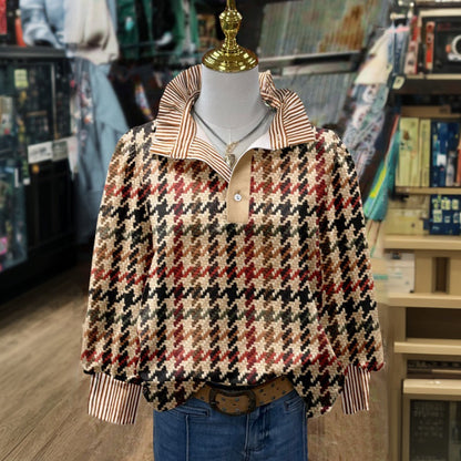 Mara™ – Vintage Blouse met Tijdloze Charme