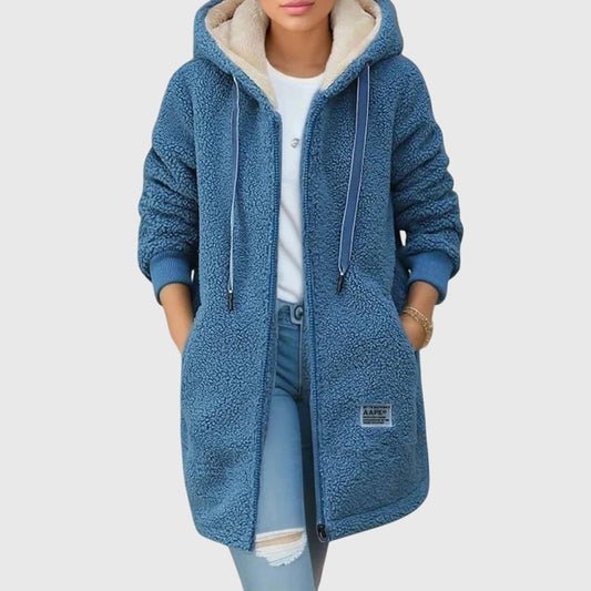 Gilze™ – Dames Teddyfleecejack – comfortabel en stijlvol