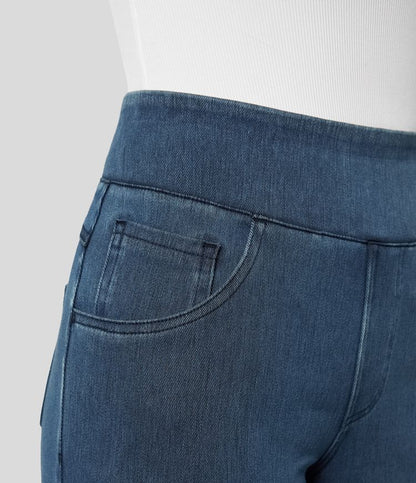 Evie | Comfortabele broek met hoge elastische taille
