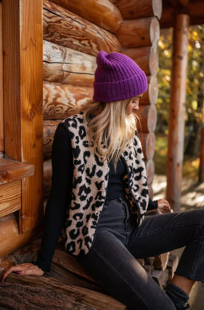 Lena | Luipaard Gilet