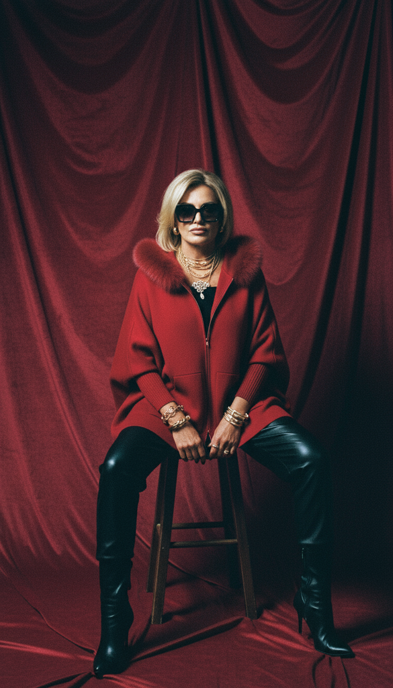 Aurielle™ | Luxe Damesjas met Capuchon