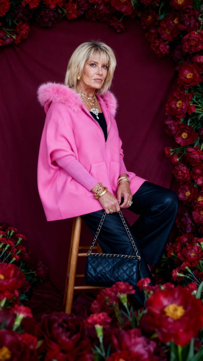 Aurielle™ | Luxe Damesjas met Capuchon