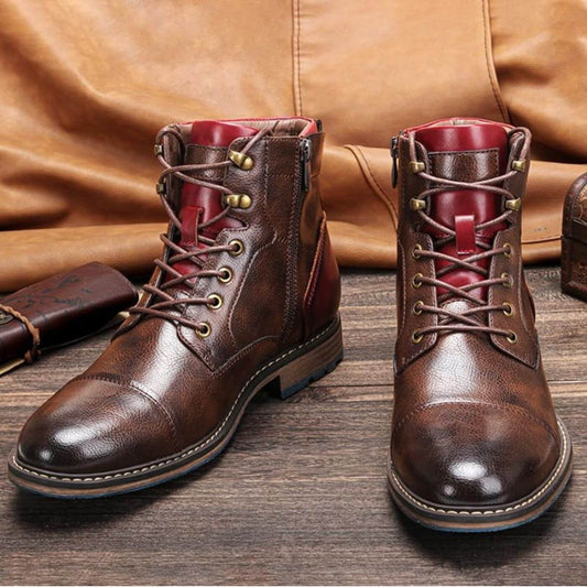 Sieb | Premium leren Oxford laarzen