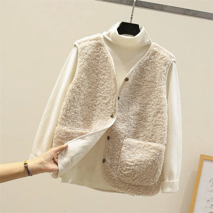 Layla™ - Veelzijdig chique wollen vest