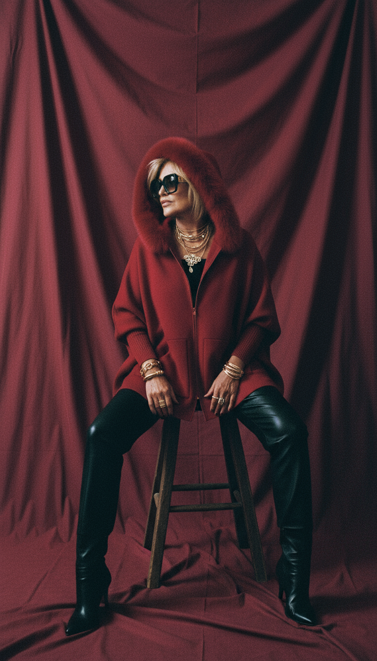 Aurielle™ | Luxe Damesjas met Capuchon