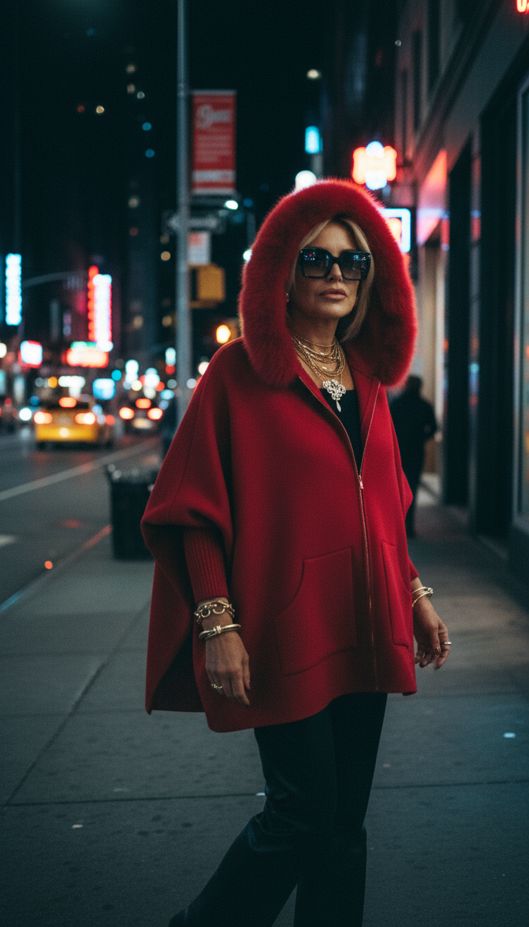 Aurielle™ | Luxe Damesjas met Capuchon