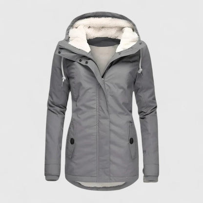 Amélie | Waterdichte winterjas met capuchon