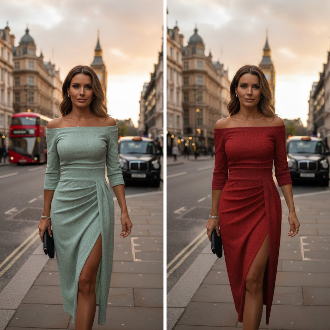 Isabeau | Chique halter-maxijurk met sierlijke, vloeiende pasvorm