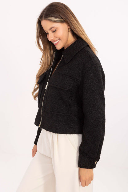 Serein Bloom™ boucle Jacket Met Rits
