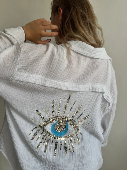 Horus Oversized Katoenen Shirt